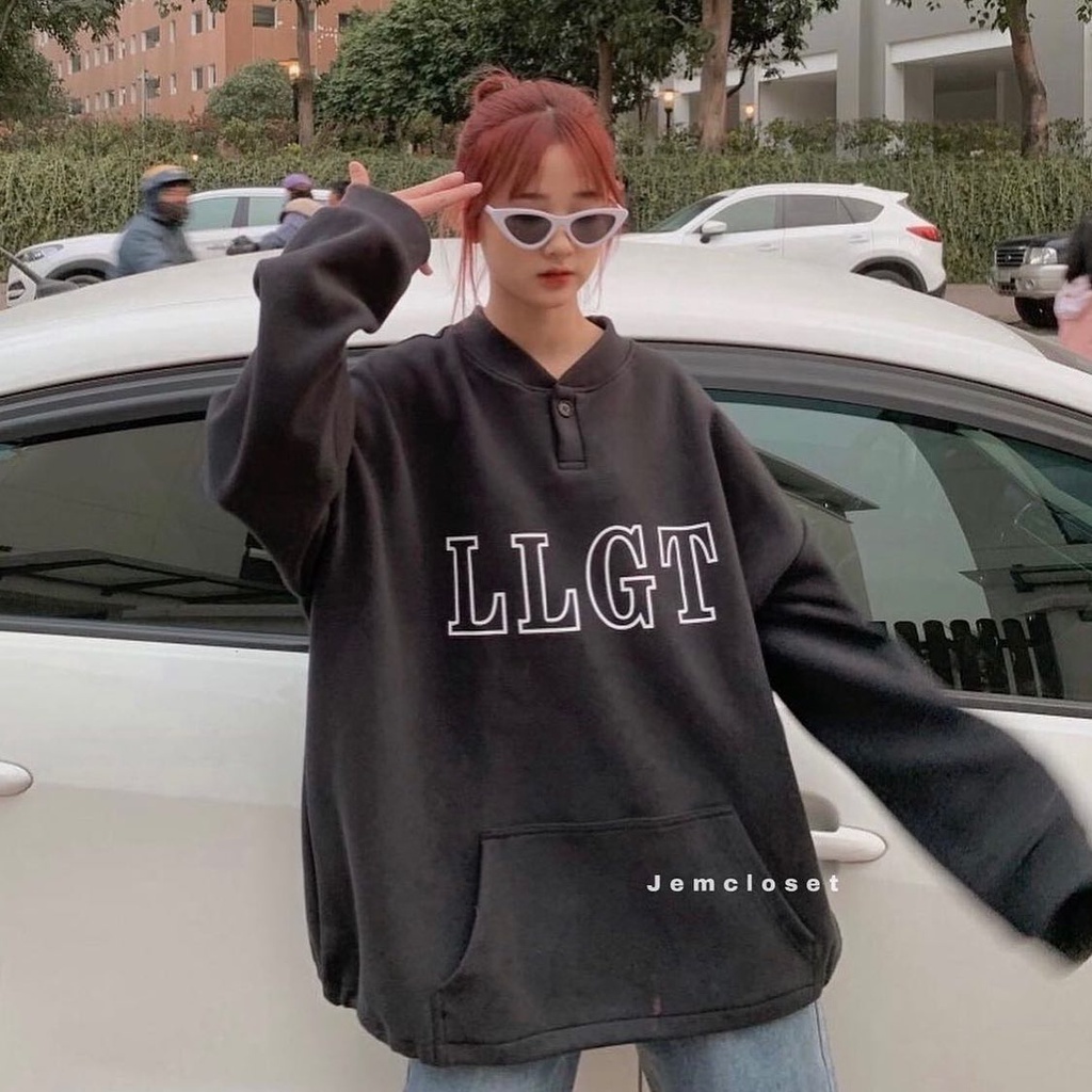 Áo Nỉ Sweater JEMCLOSET Form Rộng Chất Vải Dày Dặn Llgt Phong Cách Unisex Hàn Quốc - 1817 | BigBuy360 - bigbuy360.vn