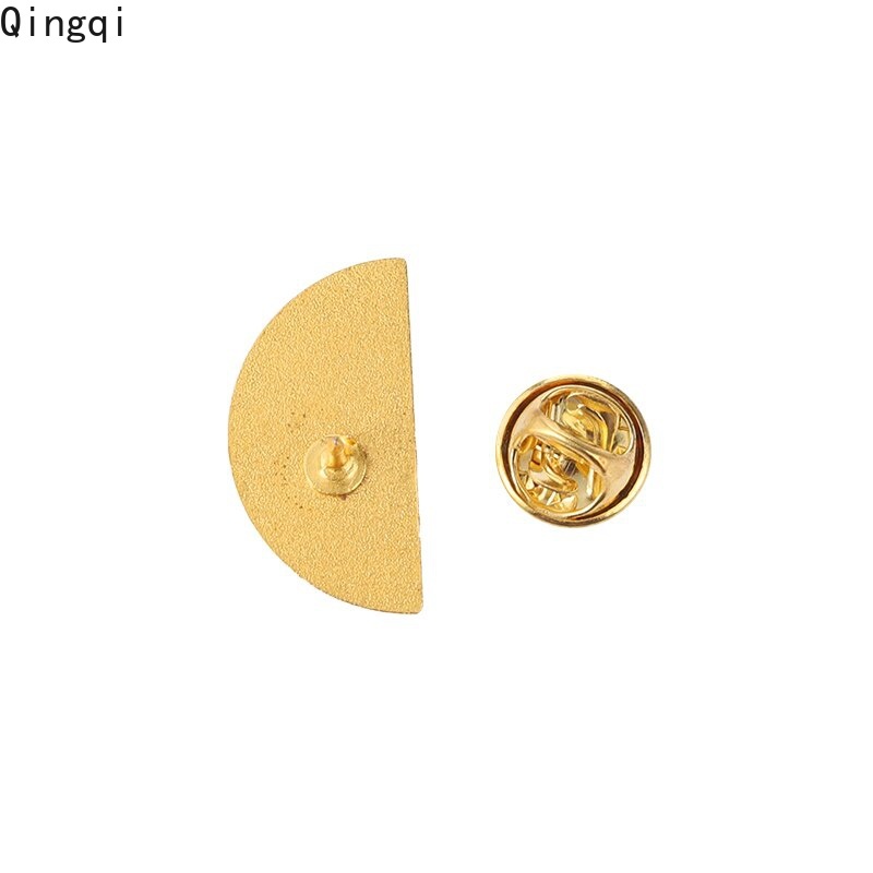 Ghim cài áo Miss Zoe hình mặt trăng/ mặt trời hoạt hình sáng tạo