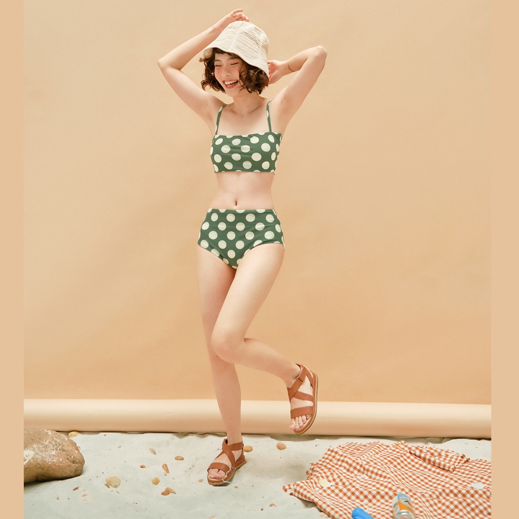BLEUBIRD Bộ bơi 2 mảnh bikini chấm bi SWIMWEAR 2 | BigBuy360 - bigbuy360.vn