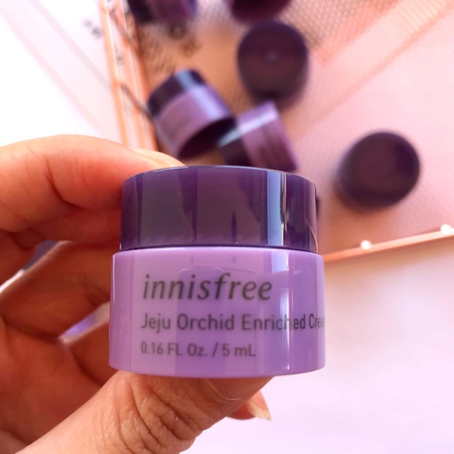 Kem Dưỡng Ẩm Chống Lão Hóa Innisfree Orchid Enriched Cream 5ml