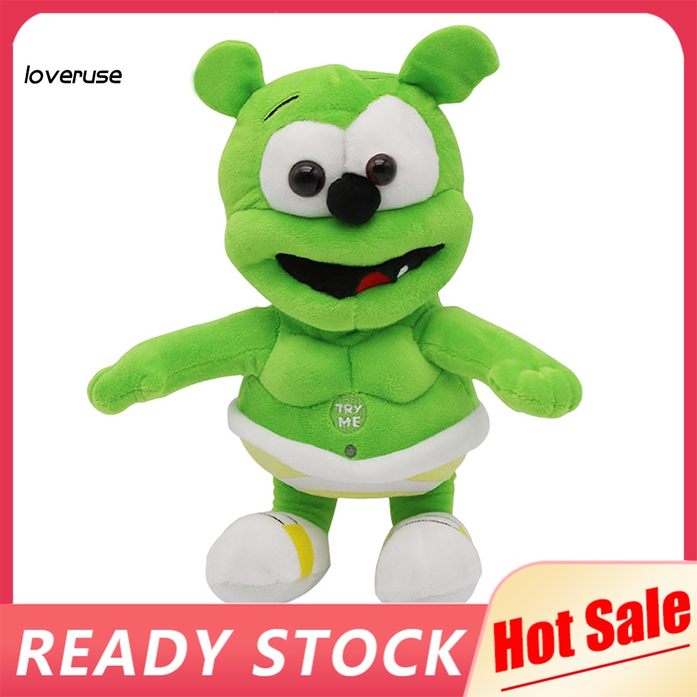Gấu Gummy nhồi bông phát nhạc đáng yêu 30cm cho bé đi ngủ