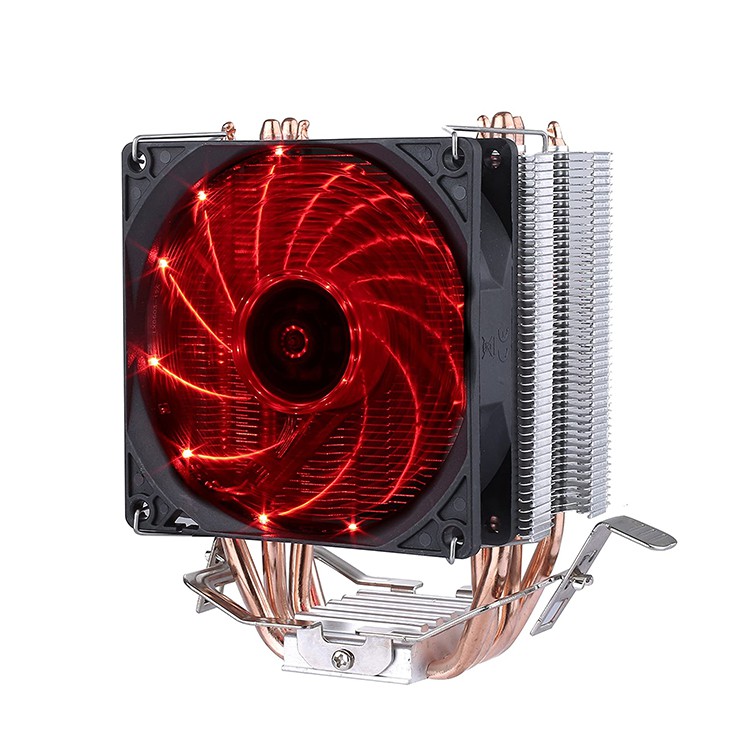 [Mã SKAMSALE03 giảm 10% đơn 200k] Fan tản nhiệt CPU VSP T90 - 4U (Có 2 Fan 9cm LED)