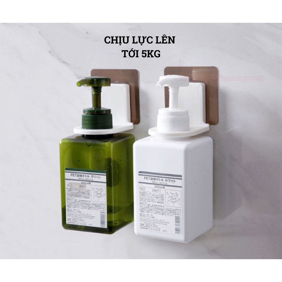 Móc Treo Nước Rửa Tay Khô, Dầu Gội Đầu, Sữa Tắm Dán Tường Siêu Chắc – Giá Đỡ Treo Nước Rửa Tay (RE) - HM263