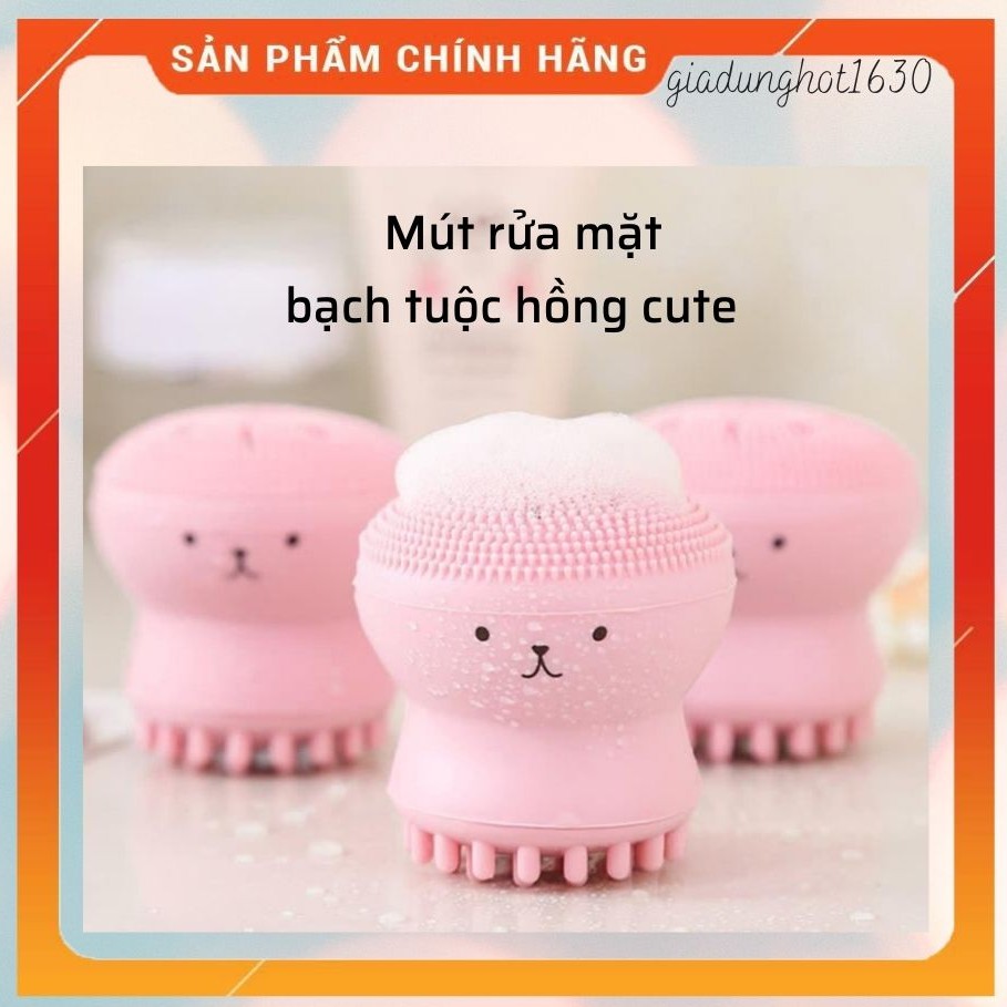 (Rẻ vô địch) Mút rửa mặt bạch tuộc phong cách Hàn Quốc