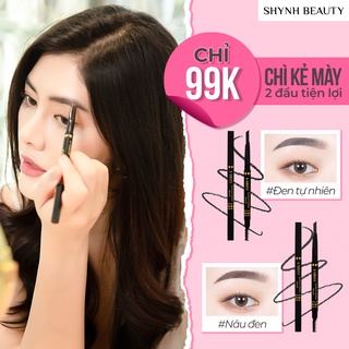 Kẻ mày 2 đầu xám khói s-white