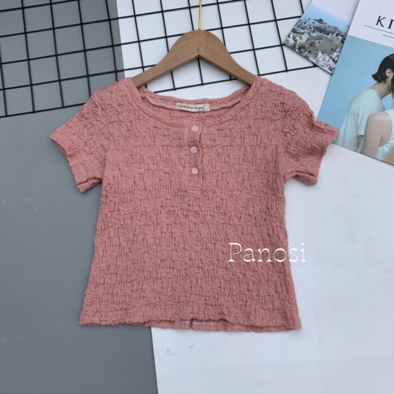 Áo croptop nữ áo phông nữ chất xốp cao cấp thoáng mát mùa hè phong cách hàn quốc - Mã A601