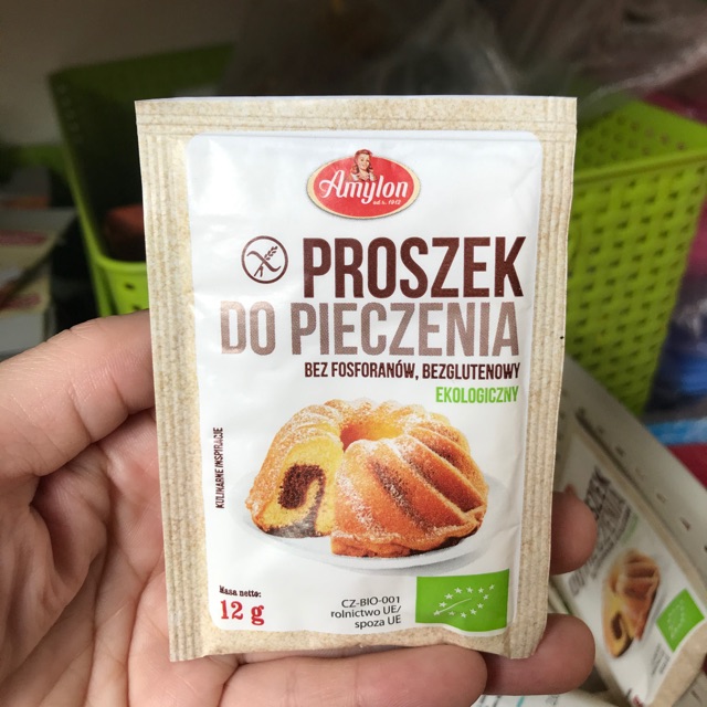 Bột nở hữu cơ Amylon - Cộng hoà Séc [Gói 12gr]