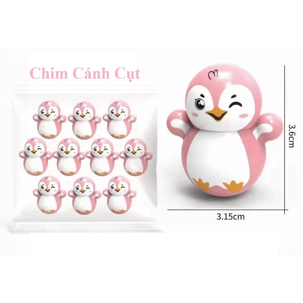 Lật đật mini hình các nhân vật siêu dễ thương cho bé [Giao ngẫu nhiên]