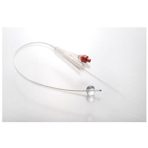 Ống thông tiểu 2 nhánh, sonde foley 2 nhánh, all silicone, đặt lâu, creatmedic-nhật bản