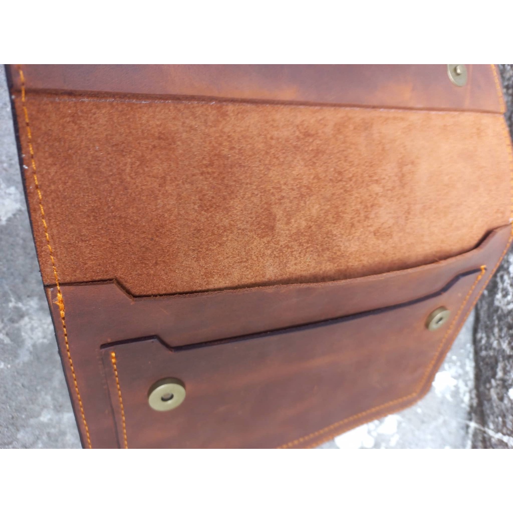 VÍ ĐỰNG GIẤY TỜ XE Ô TÔ DA BÒ THẬT 100%