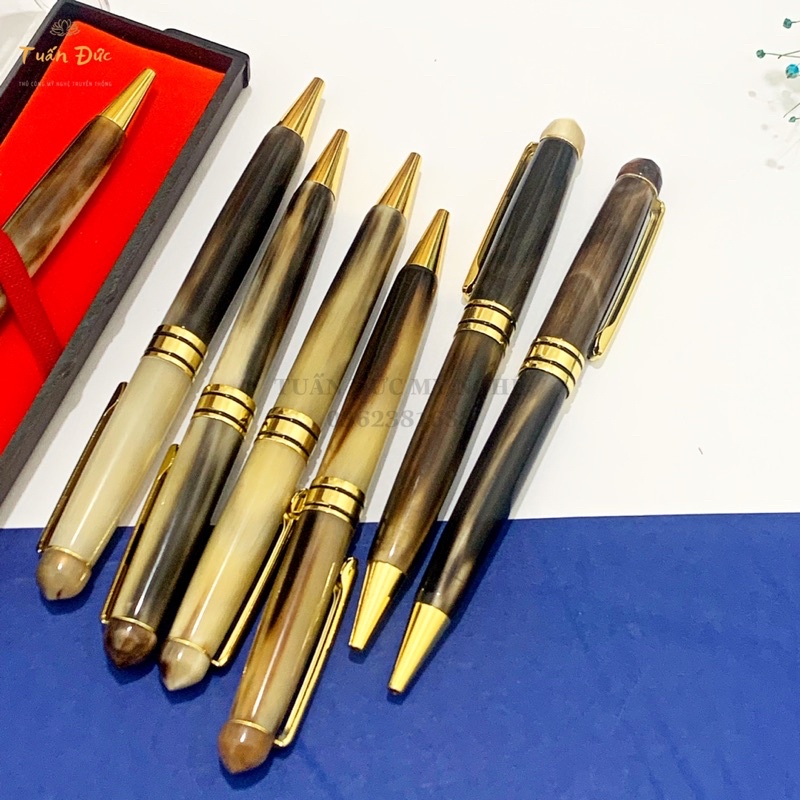 Bút ký bằng sừng cao cấp - sang trọng, may mắn- Mã số PEH999