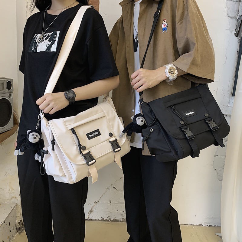 Túi đeo chéo đi học Mashidai vải dù mềm chống nước | BigBuy360 - bigbuy360.vn