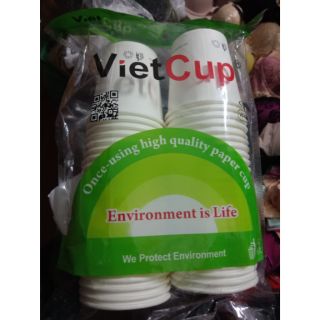 50 cốc giấy Vietcup 180ml