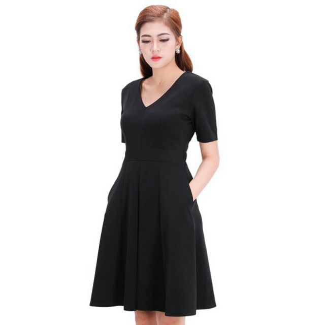 ZERASY - Đầm xòe cổ tim tay ngắn Zerasy Fashion - 137