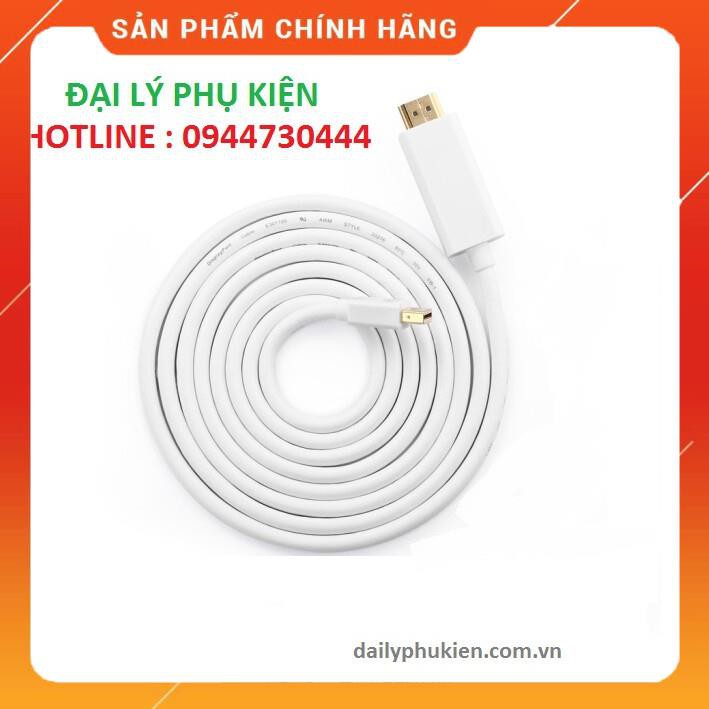 Cáp Mini DisplayPort to HDMI dài 3M độ phân giải 4K Ugreen 10453 Màu Trắng dailyphukien