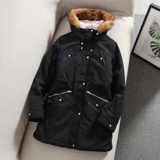 Áo parka lót lông