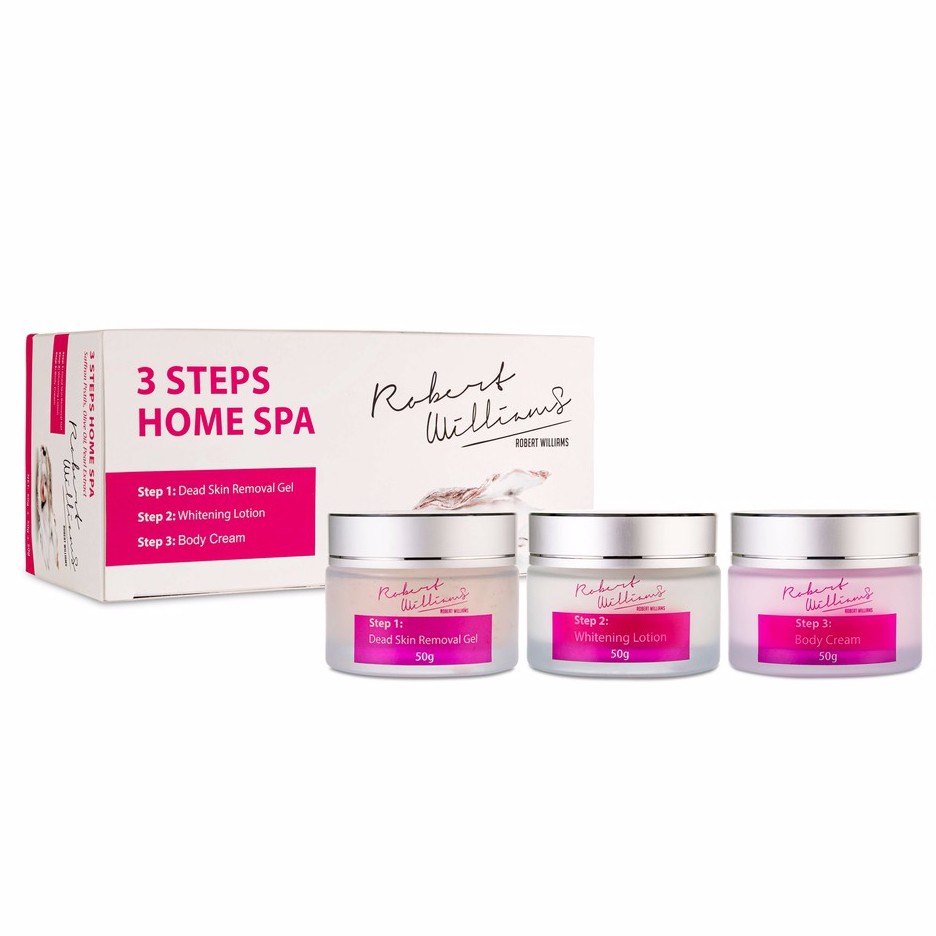 Combo phục hồi da thâm nám Linh chi đỏ 30g và Bộ 3 bước HomeSpa tắm trắng toàn thân 50g ROBERT WILLIAMS | BigBuy360 - bigbuy360.vn