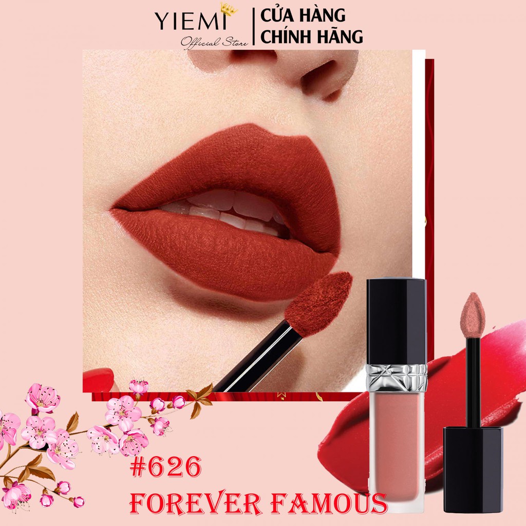  Son Kem Dior Rouge Dior Forever Liquid. Chất Son lì mịn, lên môi quyến rũ và thu hút