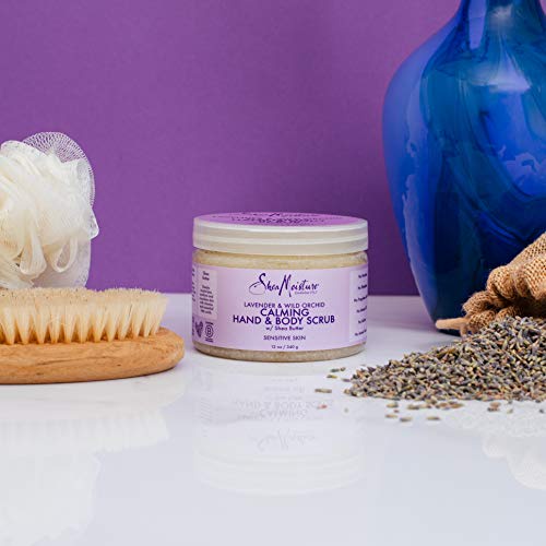 Bill US - Tẩy tế bào chết toàn thân SheaMoisture Lavender and Wild Orchid Hand and Body Scrub 340g