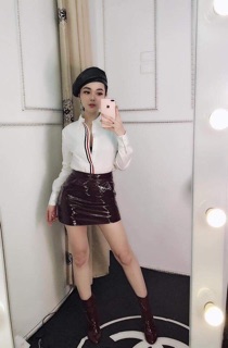 Áo sơ mi nẹp đỏ S&L