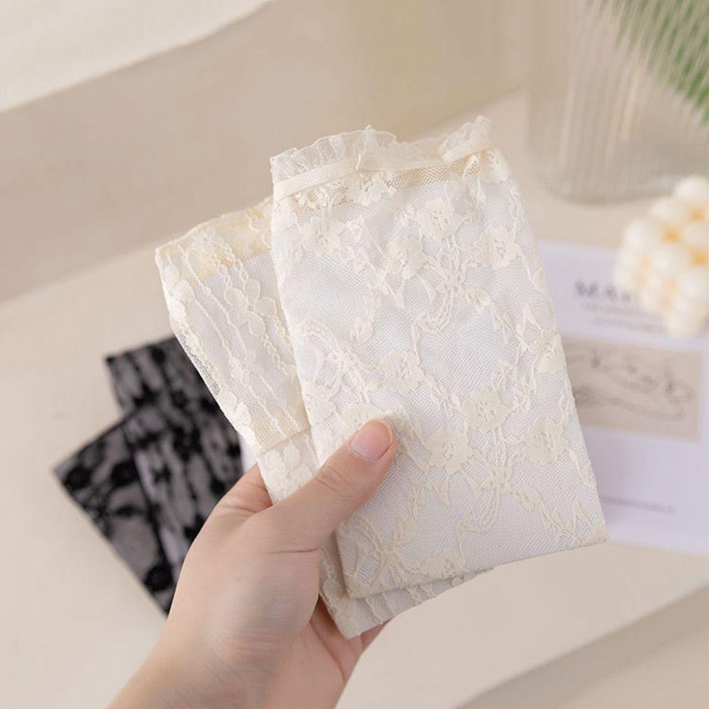 Đôi Vớ LướI NgắN MàU Trơn QuyếN Rũ Cho Nữ