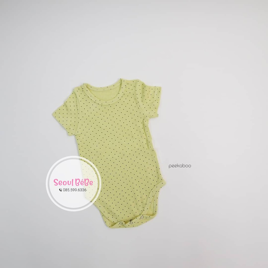 Áo bodysuit cộc bi nhí hãng Peekaboo