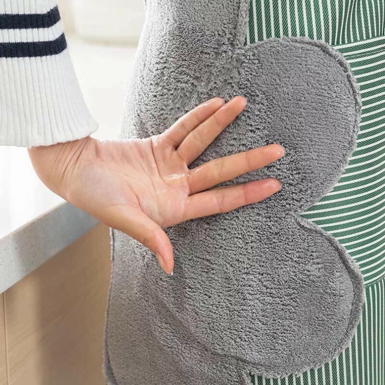 Tạp Dề Chống Thấm Có Túi Để Điện Thoại Và Chỗ Lau Tay Tiện Lợi Giá rẻ
