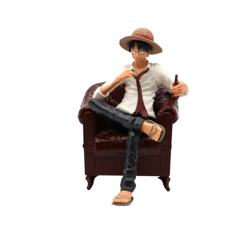 Mô Hình Nhân Vật QUINTON Monkey D Luffy Bằng PVC Trang Trí Xe Hơi