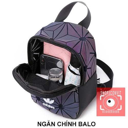 Balo phản quang/dạ quang mini 3D