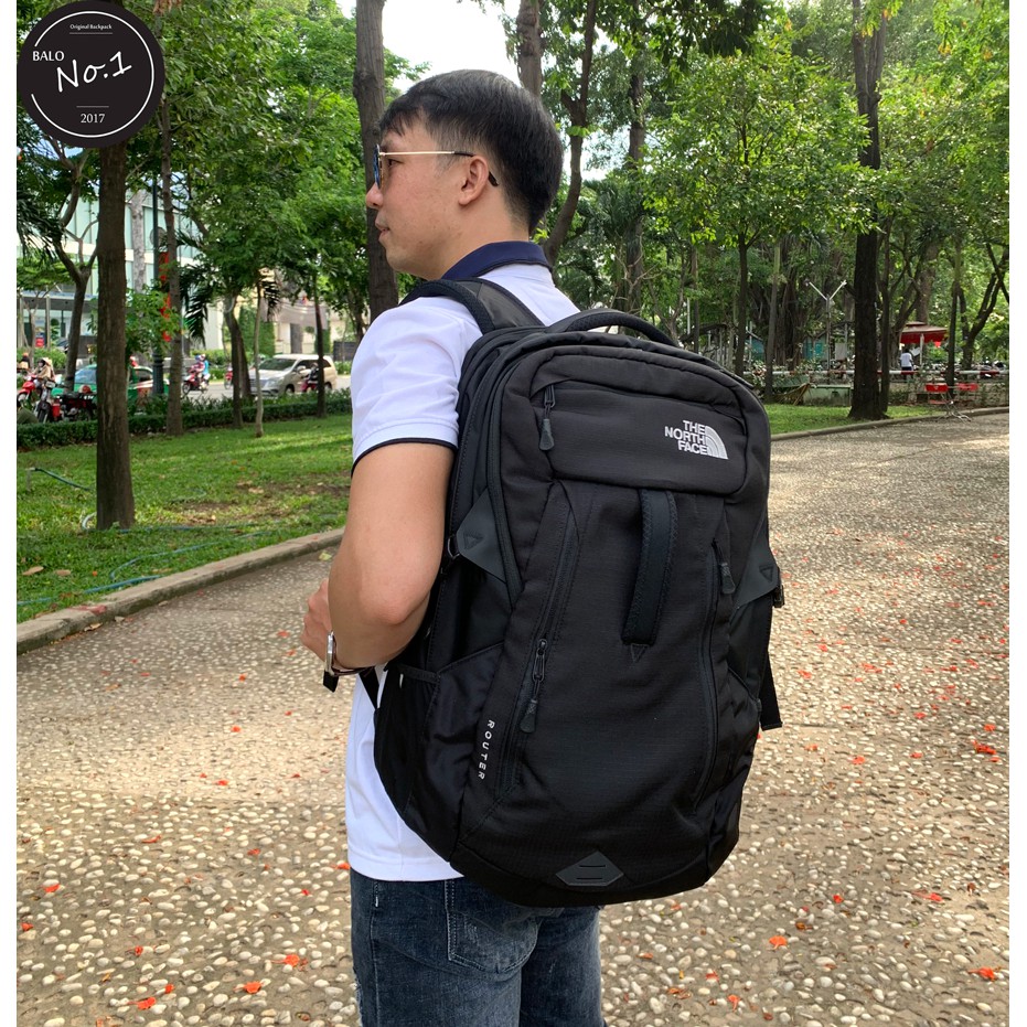 [CHUẨN AUTH FULL TEAM 7 MÀU] Balo The North Face Router New - Black