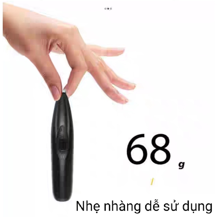 [Hỏa tốc] Tông Đơ Mini Cạo Cắt Lông Bàn Chân, Lông Tai Cho Chó Mèo - Có Sạc USB