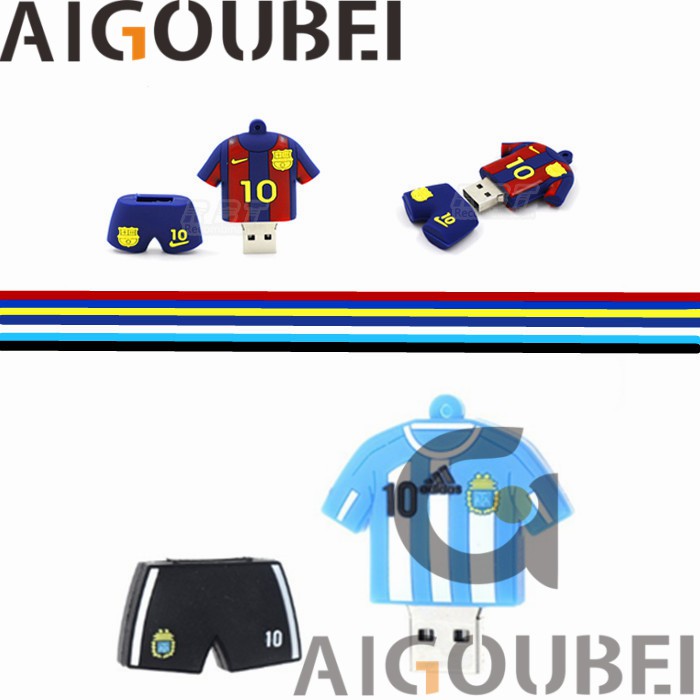 USB2.0 Jersey Cartoon USB New Personality 6 Generation 1GB 2GB 4GB 8GB 16GB 32GB 32GB 32GB 64GB 128GB Tất cả hàng có trong kho