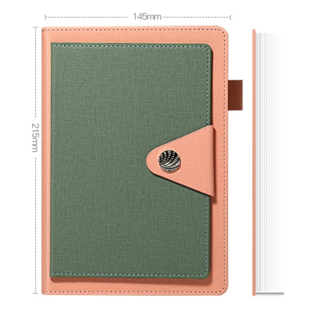 Sổ ghi chép kết hợp ví cầm tay