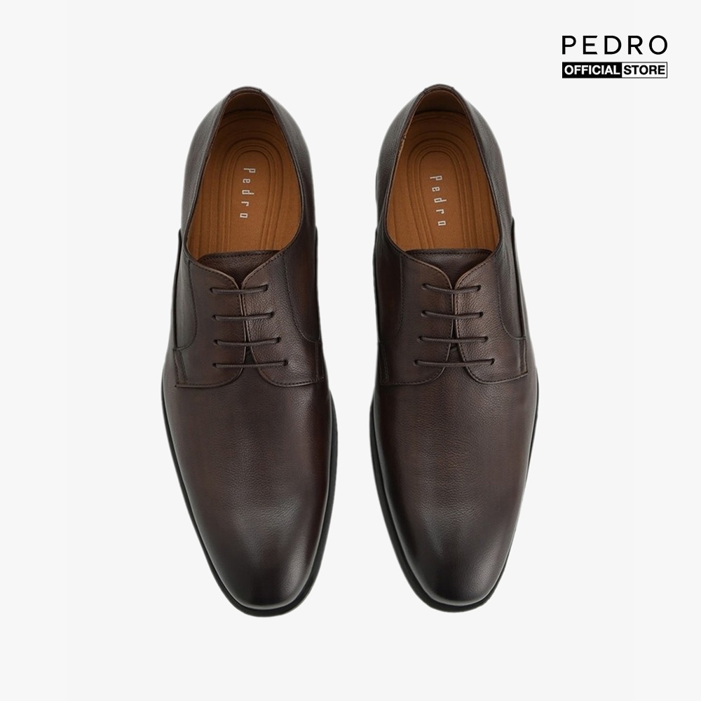 PEDRO - Giày tây nam thắt dây Leather Derby PM1-46600056-29