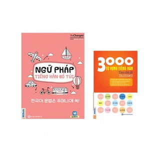 Combo Ngữ Pháp Tiếng Hàn Bỏ Túi + 3000 Từ Vựng Tiếng Hàn Theo Chủ Đề