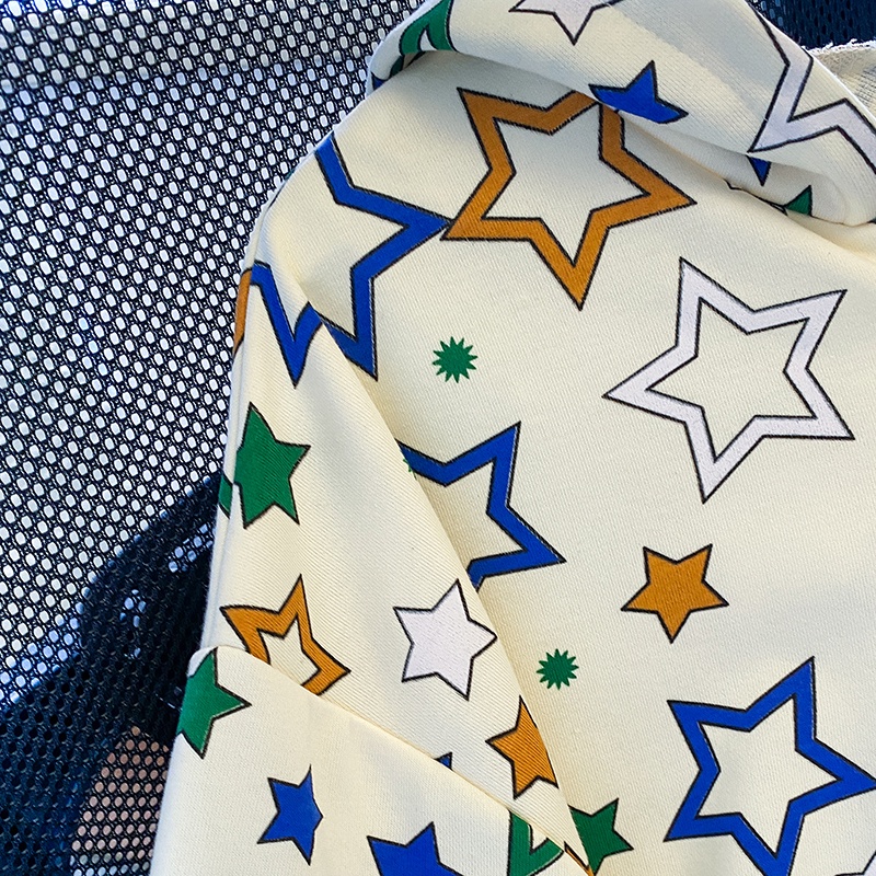 ZHELIHANGFEI Áo Hoodie Tay Dài Dáng Rộng In Họa Tiết Thời Trang Dễ Phối Đồ