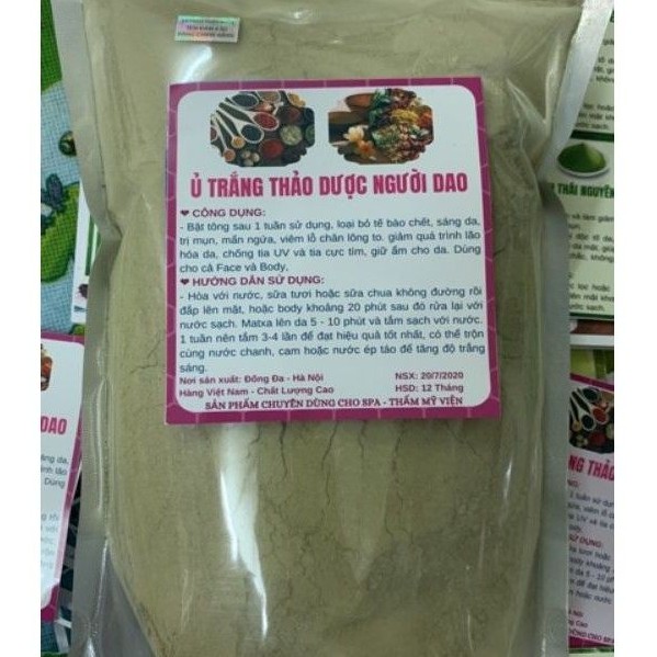 Ủ trắng thảo dược người Dao handmade | BigBuy360 - bigbuy360.vn