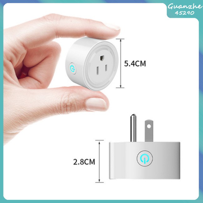 Hot Sale 【GZ】 Smart Plug WiFi Socket Outlet APP Remote Control Switch Voice Timing US Standard