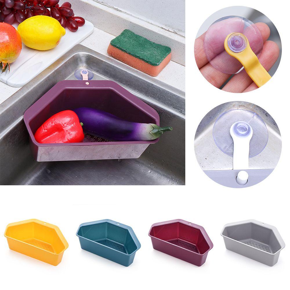 Giá Đựng Mút Rửa Chén Có Giác Hút Gắn Bồn Rửa Tiện Lợi