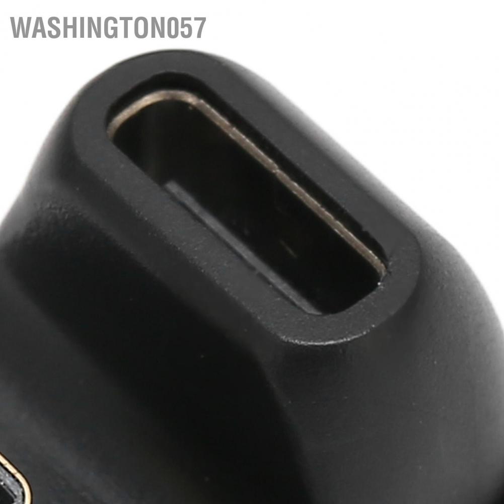 Washington057 Washington057 Bộ chuyển đổi Loại C Nữ sang Nam Hỗ trợ đa chức năng 40Gbps Truyền dữ liệu 8K ở 60Hz PD100W