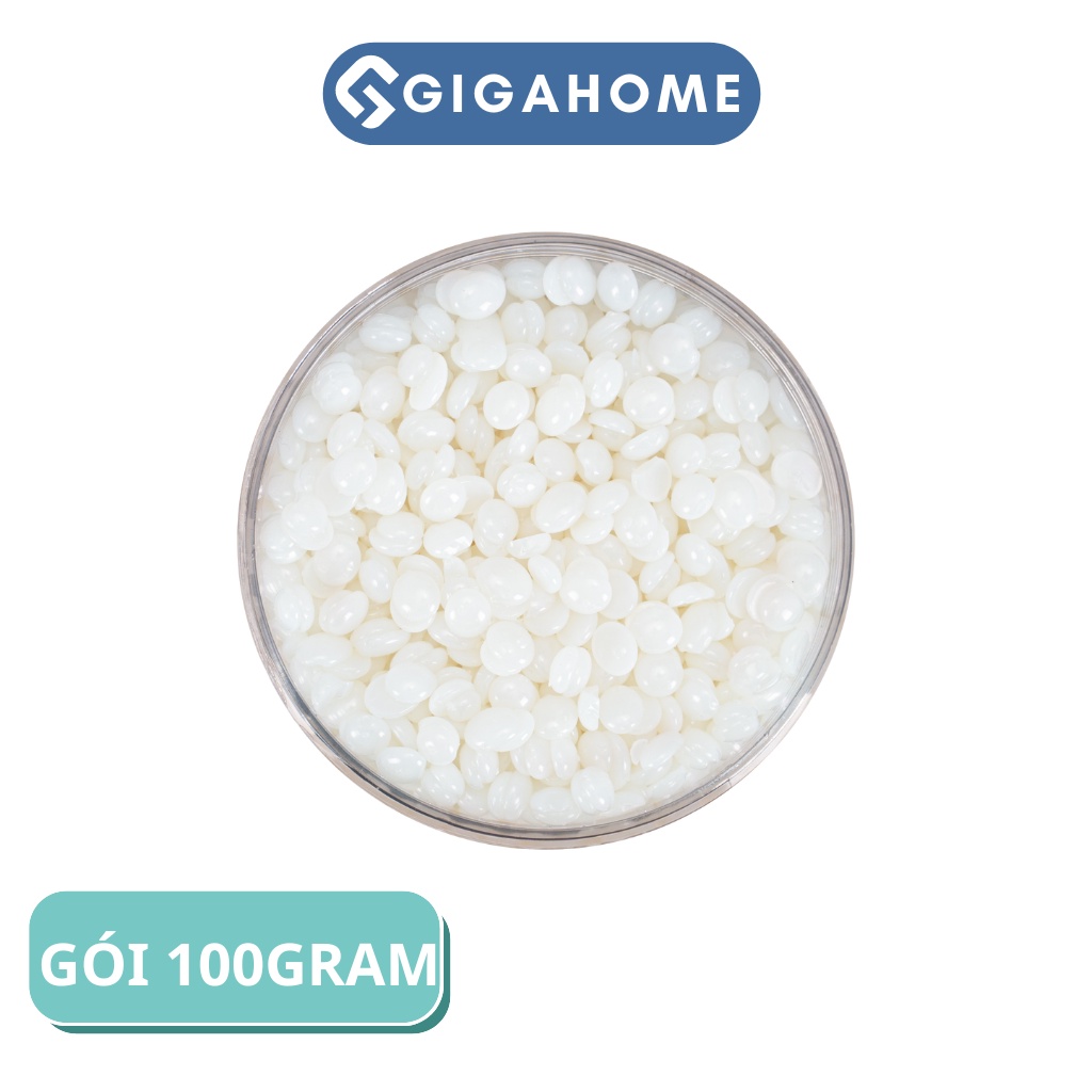 Sáp Wax Lông Cao Cấp Trong Ánh Tím Siêu Bám Lông, Cho Da Nhạy Cảm Tặng Que Silicone GIGAHOME 1010