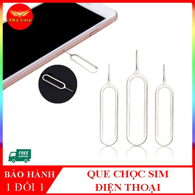 Que Chọc Sim điện thoại nhỏ gọn tiện lợi cho các dòng máy ip, samsung, oppo, xiaomi..