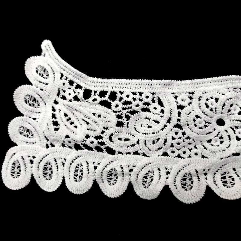 Yoii Cổ Áo Rời Khoét Rỗng Giả Trang Trí Có Thể Tháo Rời Cho Nữ