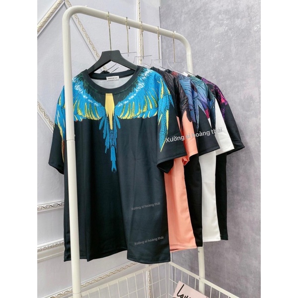 Áo thun cánh chim burlon hoạ tiết nam nữ hót trend 2022