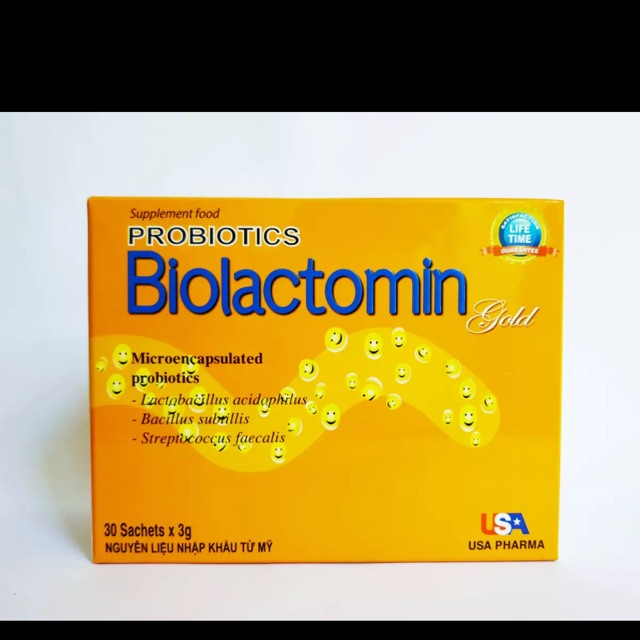 CỐM VI SINH BIOLACTOMIN GOLD - CÂN BẰNG HỆ TIÊU HÓA ĐƯỜNG RUỘT - CHỐNG TÁO BÓN - KÍCH THÍCH ĂN NGON