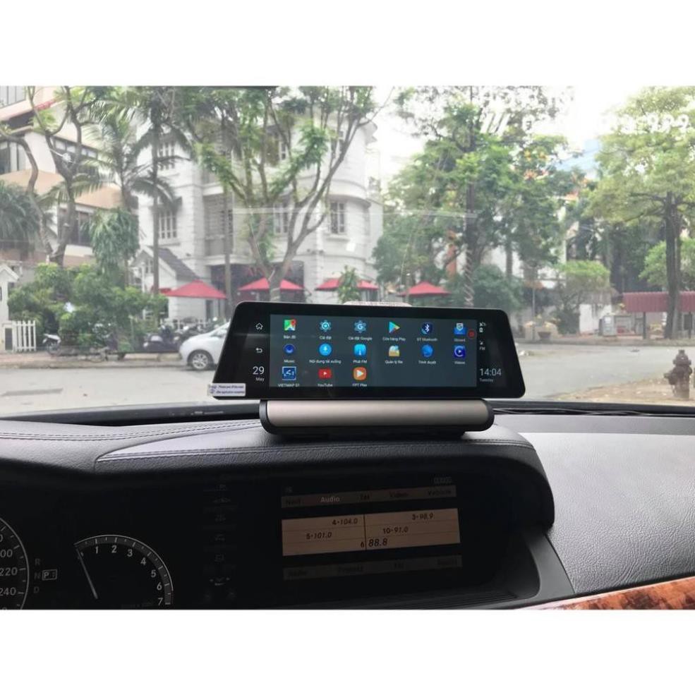 [Giảm giá]  [RẺ SỐ 1 SHOPEE] Camera hành trình taplo thông minh 10 inch 4G/Wifi/ADAS Vietmap full