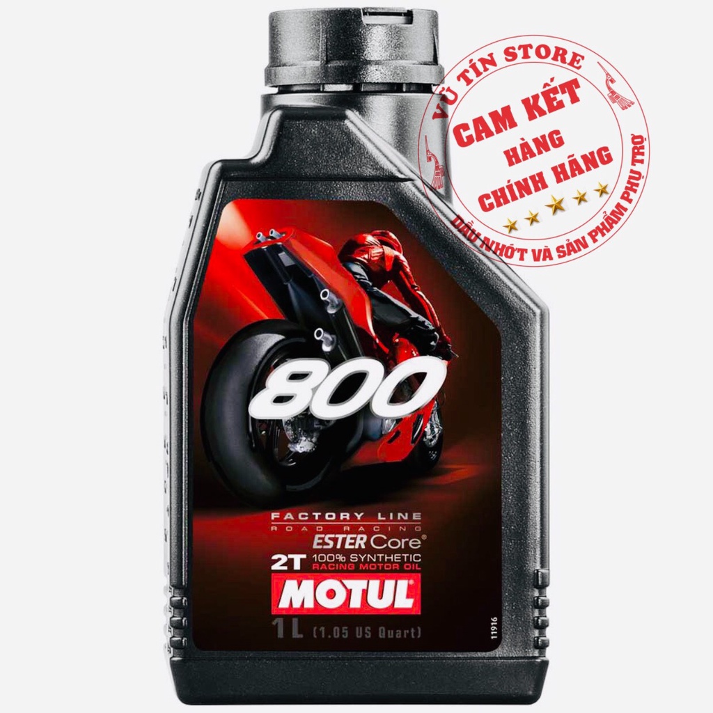 Dầu nhớt phụ trợ Motul 800 2T Factory Line ROAD RACING