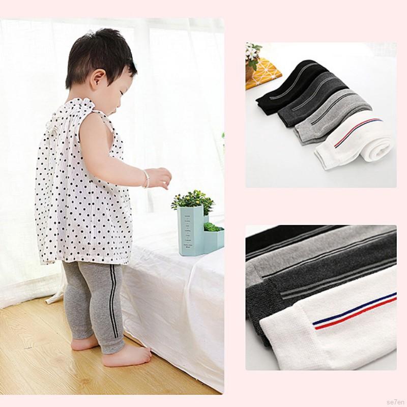 Quần legging dày giữ ấm bằng cotton cho bé gái