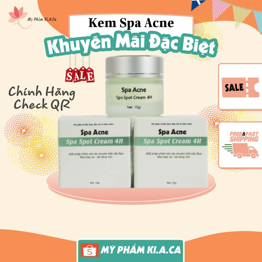 Kem Mụn Spa Acne Chính Hãng ( Có Mã Code )