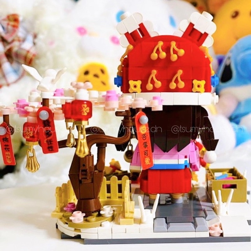 Đồ chơi xếp hình mô hình lắp ráp nhân vật hoạt hình Cặp Đôi Tuổi Dần by LoZ Non Lego Nanoblocks